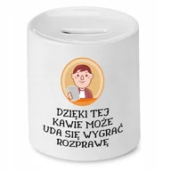 Skarbonki - Dla Dekoratora Skarbonka na Urodziny na Prezent z Nadrukiem ze Zdjęciem + Opakowanie na prezent (wzór 01) - miniaturka - grafika 1