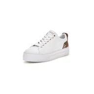 Sneakersy damskie - Damskie Sneakersy GUESS GIANELE4 FLPGN4ELE12-WHITE – Biały - miniaturka - grafika 1