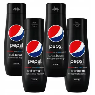 Syrop koncentrat SodaStream Pepsi Max 4 szt. - Syropy i koncentraty owocowe - miniaturka - grafika 1