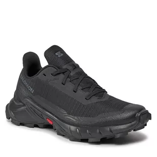 Trekkingi Salomon Alphacross 5 W 473127 22 V0 Black/Black/Ebony - Buty trekkingowe damskie - miniaturka - grafika 1