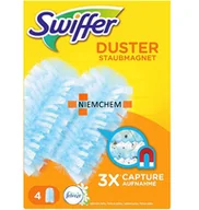 Miotły, szufle, mopy - Swiffer Wkłady Miotełki do Kurzu 4 Sztuk DE - miniaturka - grafika 1