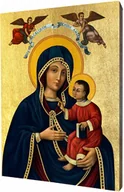 Ikony i obrazy sakralne - Ikona Matki Boskiej Gietrzwałdzkiej - miniaturka - grafika 1