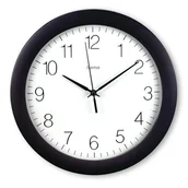 Zegary - Hama Teneriffa Zegar analogowy Okrągły Czarny, Biały - miniaturka - grafika 1