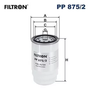 Filtr paliwa Filtron PP 875/2 - Filtry paliwa - miniaturka - grafika 1