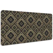 Podkładki na biurko - Duża mata na biurko Geometryczna iluzja 100x50 cm - miniaturka - grafika 1