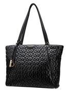 Torebki damskie - Puccini Shopper bag w kolorze czarnym - 44 x 28 x 11 cm - miniaturka - grafika 1