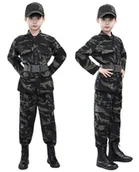 Stroje karnawałowe - Strój Żołnierza Mundur Wojskowy Dziecięcy Moro Na Bal Karnawał 98 104 - miniaturka - grafika 1