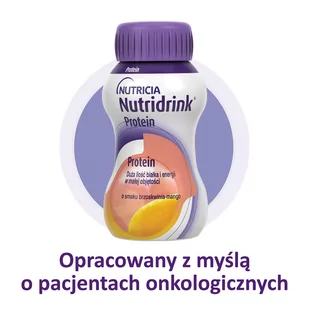 NUTRICIA POLSKA SP. Z O.O. NUTRICIA POLSKA SP Z O.O Nutridrink Protein o smaku brzoskwinia-mango płyn 6 x 4 x 125 ml - Żywienie medyczne - miniaturka - grafika 2