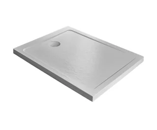 Radaway Doros F Brodzik prostokątny 130x80 cm stone biały SDRF1380-01-04S - Brodziki prysznicowe - miniaturka - grafika 1
