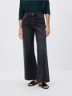 Spodnie damskie - Reserved - Jeansy baggy fit - czarny - miniaturka - grafika 1