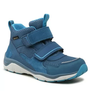 Buty dla chłopców - Kozaki Superfit 1-000246-8060 D Blue/Turquoise - grafika 1