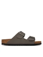 Klapki i japonki damskie - Birkenstock Klapki Arizona 1030572 Szary - miniaturka - grafika 1