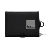 Portfele - Portfel Jack Wolfskin GUTLEUT WALLET black - ONE SIZE - miniaturka - grafika 1