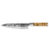 Noże kuchenne - Forged Forged Kulinarny nóż kuty VG10 20,5 cm z futerałem skórzanym - miniaturka - grafika 1