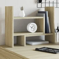 Przyborniki na biurko - Organizer na biurko, dąb sonoma, 38,5x17x39 cm - miniaturka - grafika 1