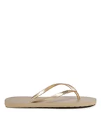 Klapki i japonki damskie - Roxy Japonki ARJL100663 Złoty - miniaturka - grafika 1