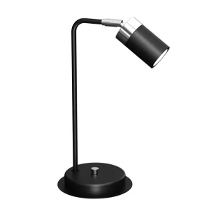 Czarna lampka na biurko - K380-Fiorenzo - Lampy stojące - miniaturka - grafika 1