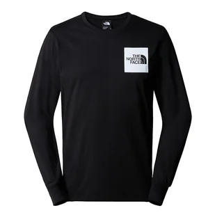Koszulka The North Face Fine 0A87NCJK31 - czarna - Koszulki sportowe męskie - miniaturka - grafika 1
