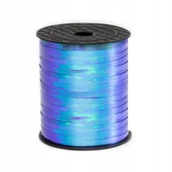 Pasmanteria - Wstążka Do Balonów Opalizująca Niebieska 250M Dekoracje Komunia Wesele - miniaturka - grafika 1