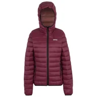 Kurtki i kamizelki sportowe damskie - Kurtka damska Regatta Women’s Hooded Marizion Rozmiar: M / Kolor: czerwony - miniaturka - grafika 1