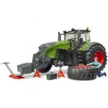 Bruder 04041 Traktor Fendt z mechanikiem - Samochody i pojazdy dla dzieci - miniaturka - grafika 1