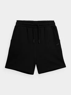 4F, Spodenki dresowe damskie, 4FSS23TSHOF199-20S, Czarny, Rozmiar S - Spodenki męskie - miniaturka - grafika 1