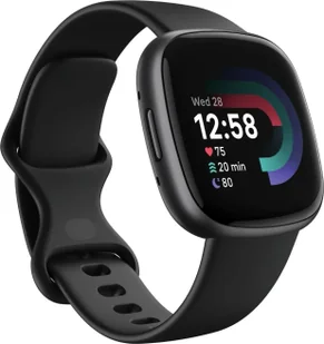 Fitbit Versa 4 Zestaw Czarny - Smartwatch - miniaturka - grafika 1