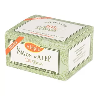 Alepia Premium, mydło peelingujące alep 16%, 125 g - Mydła - miniaturka - grafika 1