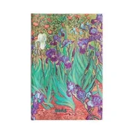 Kalendarze - Kalendarz tygodniowy mini 2025 Van Gogh's Irises - Paperblanks - miniaturka - grafika 1