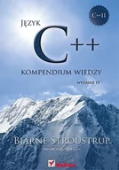 Książki o programowaniu - Helion Język C++. Kompendium wiedzy - Stroustrup Bjarne - miniaturka - grafika 1