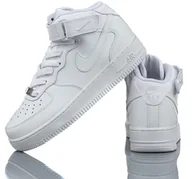 Moda i Uroda OUTLET - Buty Nike Air Force 1 Mid Le Gs Dh2933 111 R-39 - miniaturka - grafika 1