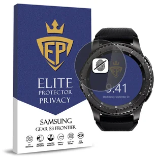 FOLIA 5D PRYWATYZUJĄCA SZKŁO ANTI-SPY DO SAMSUNG GEAR S3 FRONTIER - Akcesoria do smartwatchy - miniaturka - grafika 1