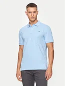 Koszulki męskie - Gant Polo Shield 2220 Niebieski Slim Fit - miniaturka - grafika 1