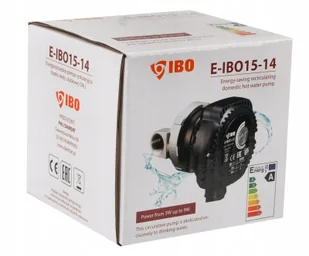 Pompa cyrkulacyjna obiegowa do pieca C.O. E-IBO 15-14 CWU IBO POMPY - Pompy wodne - miniaturka - grafika 7