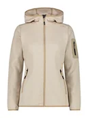 Kurtki damskie - CMP Kurtka polarowa w kolorze beżowym - miniaturka - grafika 1