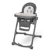 Krzesełka do karmienia - Lionelo, Krzesełko do karmienia Cora Plus 2w1, Grey Stone, Szary - miniaturka - grafika 1