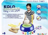 Zabawki interaktywne dla dzieci - Koło Garncarskie Dla Dzieci Akcesoria Glina Farby - miniaturka - grafika 1