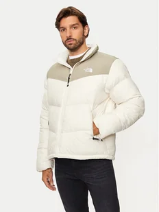 The North Face Kurtka zimowa Saikuru NF0A853I Beżowy Regular Fit - Kurtki męskie - miniaturka - grafika 1