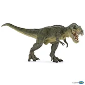 Figurki dla dzieci - Papo 55027 T-rex biegnący zielony 31x9,6x12,5cm - miniaturka - grafika 1