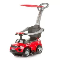 Jeździki dla dzieci - Multistore Multistore Jeździk chodzik pchacz 3w1 autko super car +daszek 1792 - miniaturka - grafika 1