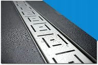 Odpływy liniowe - Lorac Odpływ liniowy Cube szerokość 700 mm, OL-C70 - miniaturka - grafika 1