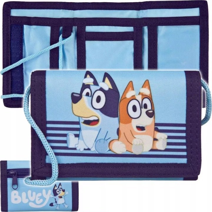 Undercover Portfel Bluey BLUE7001