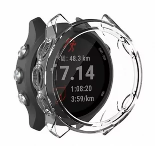 SILIKONOWE ETUI DO GARMIN FORERUNNER 245 / 245 MUSIC - Akcesoria do pulsometrów i zegarków sportowych - miniaturka - grafika 1