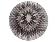 Dywany - Dywan Panamero 10 Beżowe - koło beżowy 80 cm - miniaturka - grafika 1