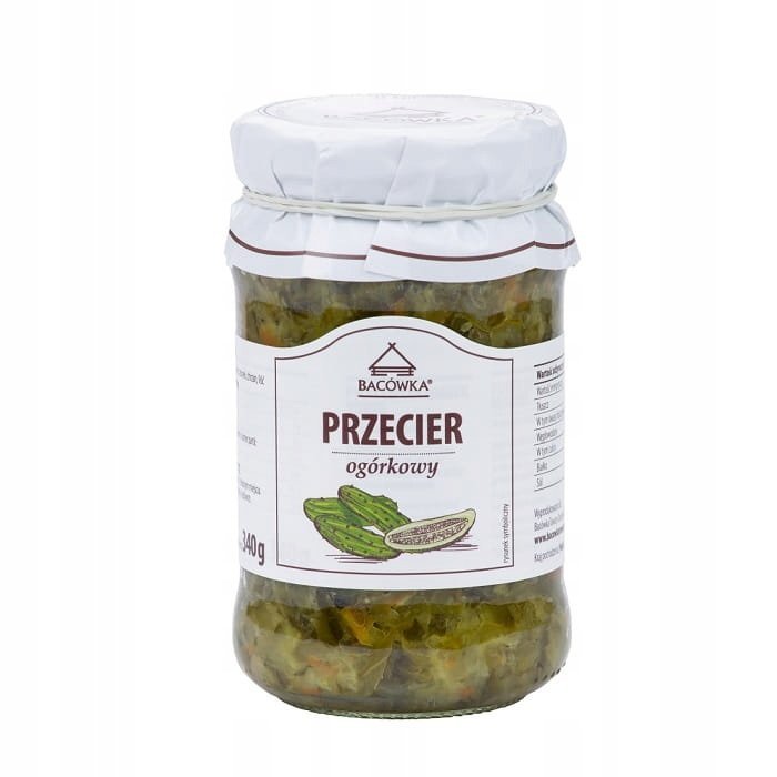 Przecier ogórkowy 340G BACÓWKA