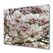 Naklejki na drzwi i meble - Deska kuchenna Kwiaty magnolii - miniaturka - grafika 1