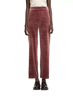 Spodnie damskie - ESPRIT Collection Damskie spodnie 112EO1B317, 601/bordowe czerwone 2, 34/32 - grafika 1