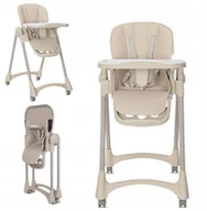 Krzesełka do karmienia - Maitinimo kėdutė Lorelli Tummy Time, Beige - miniaturka - grafika 1