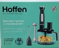 Blendery ręczne - Blender ręczny Hoffen HB-3390 1000 W czarny - miniaturka - grafika 1