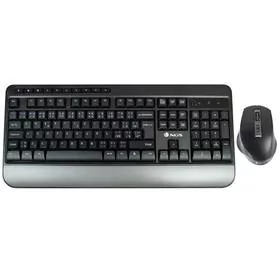 Klawiatura i mysz NGS SPELL KIT, CZ/SK layout (SPELLKIT) Czarna/Szara - Zestawy myszka + klawiatura - miniaturka - grafika 1